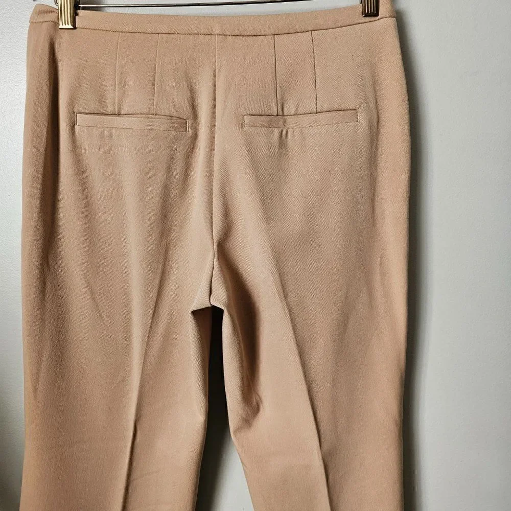 EUC LIKE NEW CHICO'S TAN STRAIGHT SOFT PANTS SIZE 0 / WOMENS SMALL